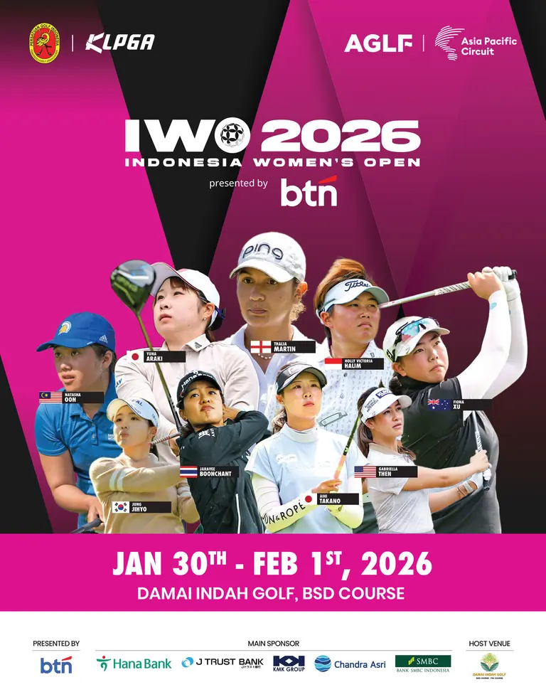 인도네시아 여자오픈 포스터 (사진제공=AGLF)