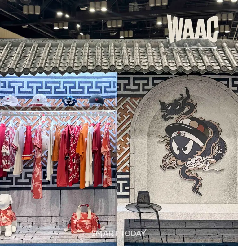 2026 PGA 쇼에서 선보인 왁(WAAC) 부스 전경 (사진=코오롱FnC)