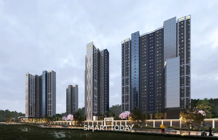 경기 안산 고잔연립6구역 재건축사업 투시도 (사진=호반건설)