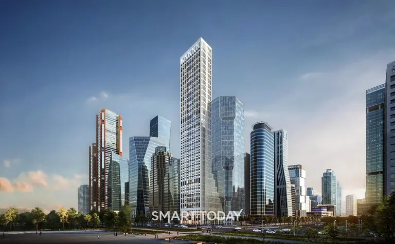 앙사나 레지던스 여의도 조감도 (사진=현대엔지니어링)