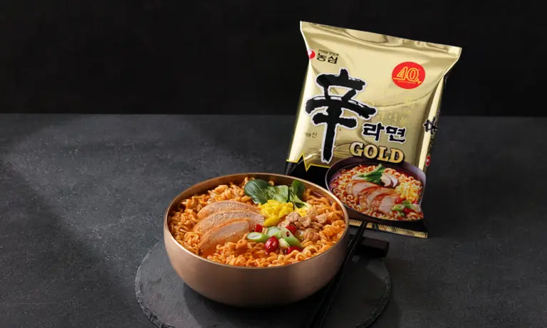 신라면 골드 연출 이미지. (사진=농심)
