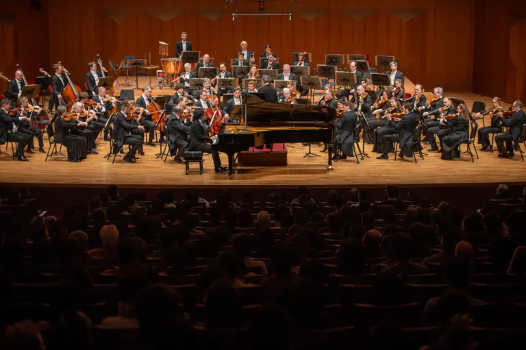  NH투자증권은 지난 1월 31일 서울 예술의전당 콘서트홀에서 ‘NH투자증권과 함께하는 정명훈 & 드레스덴 슈타츠카펠레(협연: 임윤찬)’ 신년음악회를 개최했다고 2일 밝혔다.(사진 빈체로/WON HEE LEE) 