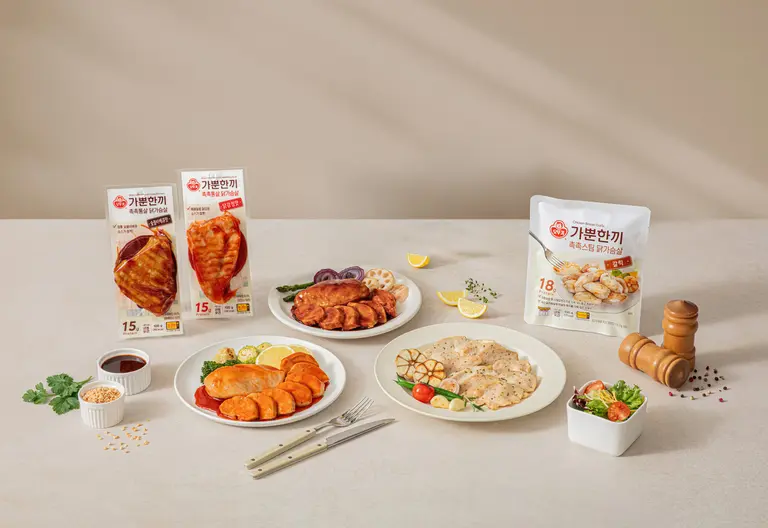 가뿐한끼 닭가슴살 제품 컷. (사진=오뚜기)
