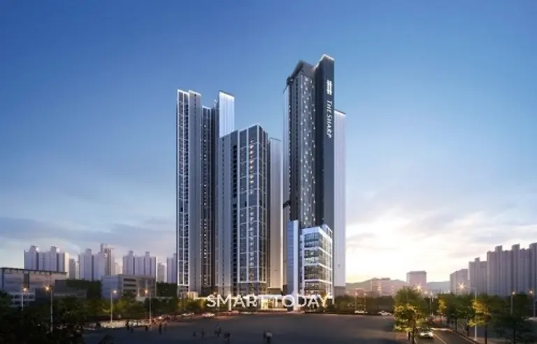 더샵 오창 프레스티지 석경 투시도