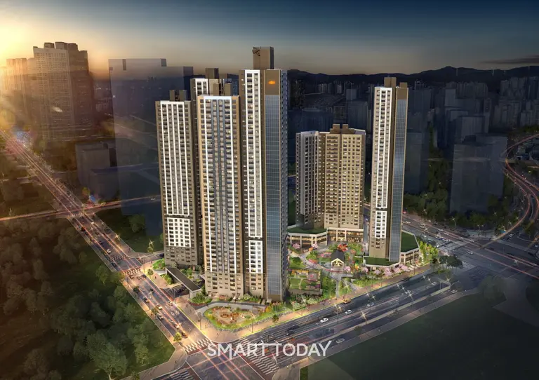 e편한세상 동탄역 어반원 조감도