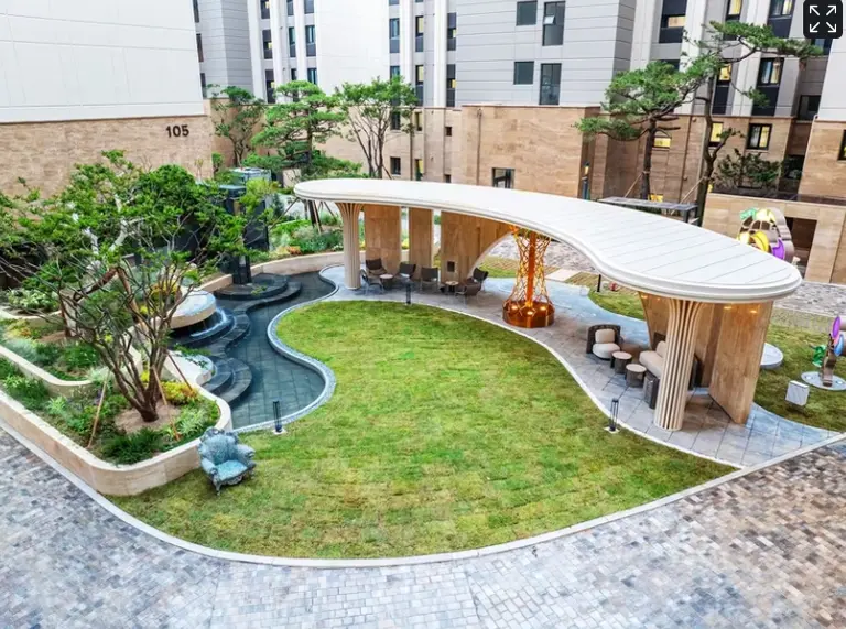 디에이치(THE H) 대치에델루이 티하우스. 출처=현대건설