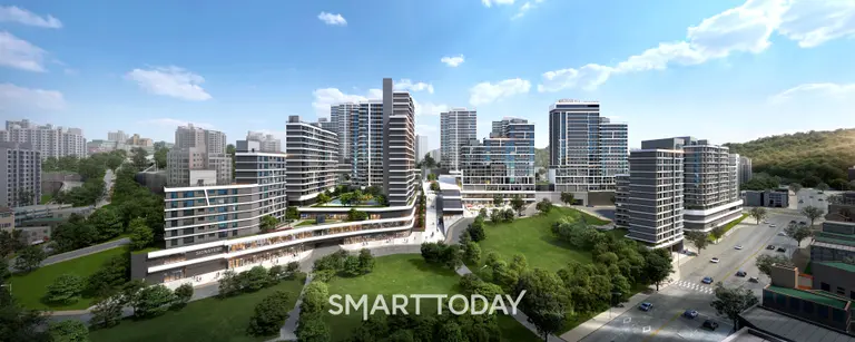 금호 제21구역 주택정비형 재개발사업 투시도 (사진=롯데건설)