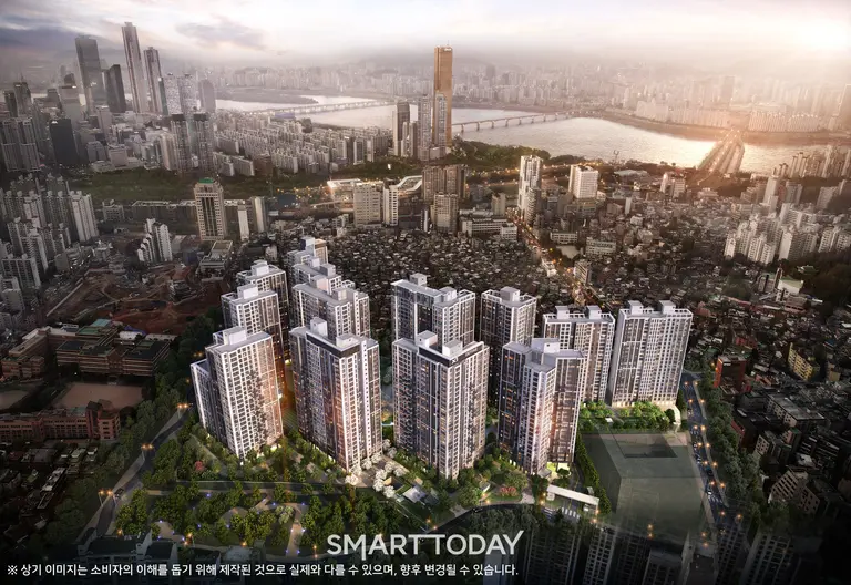 라클라체자이드파인 조감도. 출처=GS건설