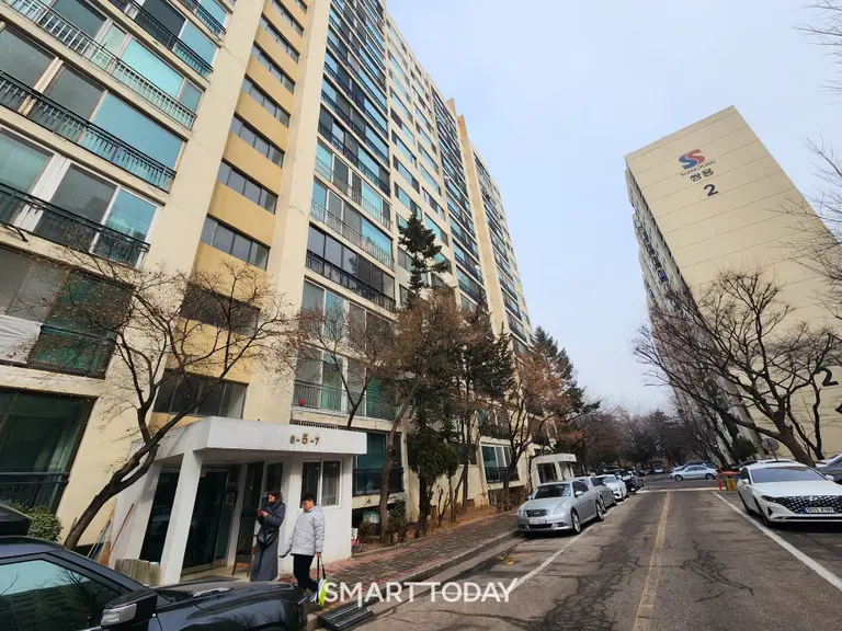 대치쌍용1차 재건축 단지 전경. 출처=김종현 기자