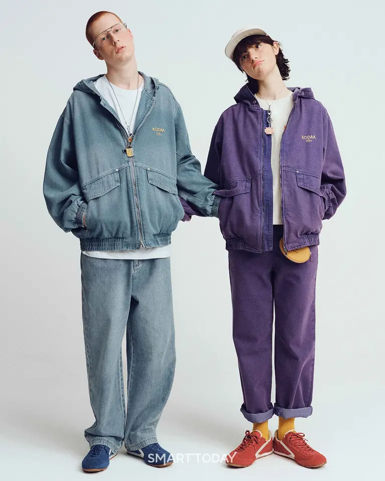 엑타크롬 필름 감성 담은 ‘RGB 데님 컬렉션’ 이미지 (사진제공=코닥어패럴)
