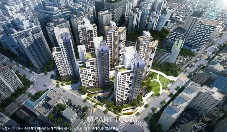 더샵 프리엘라 조감도 (사진=포스코이앤씨)