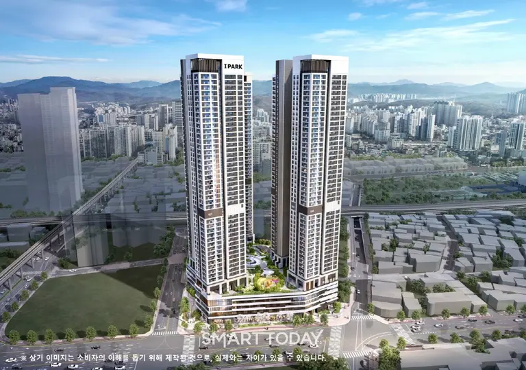 의정부역 센트럴 아이파크 조감도. 출처=HDC현산