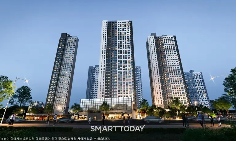 쌍용 더 플래티넘 온수역 투시도 (사진=쌍용건설)