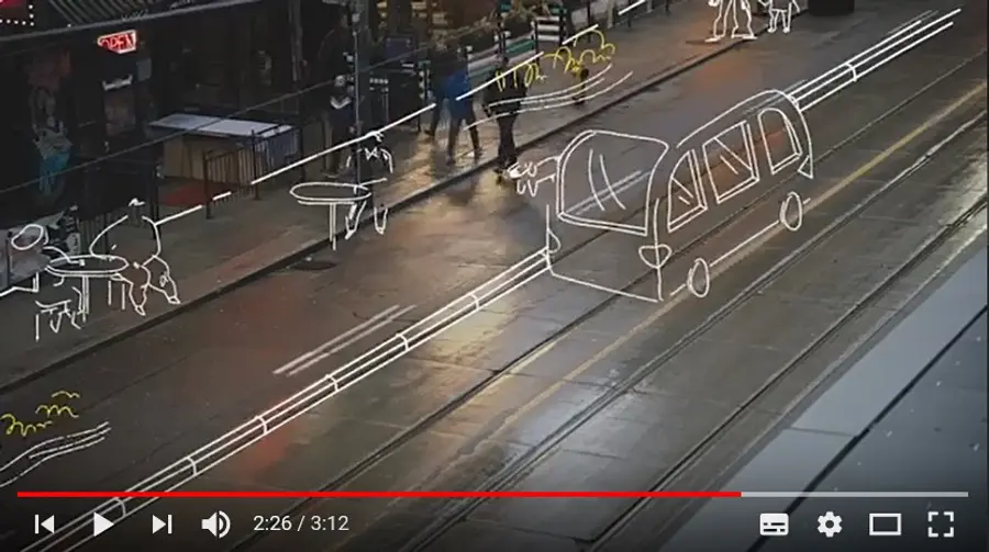 동영상 출처: 사이드워크 토론토 유튜브 (Meet Sidewalk Toronto: Pina and Willa Talk People-First Streets)