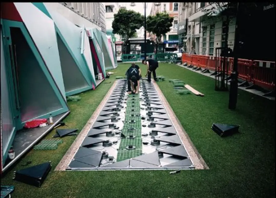 영국 옥스포드 스트리트 (사진출처: 페이브젠 공식 웹페이지)