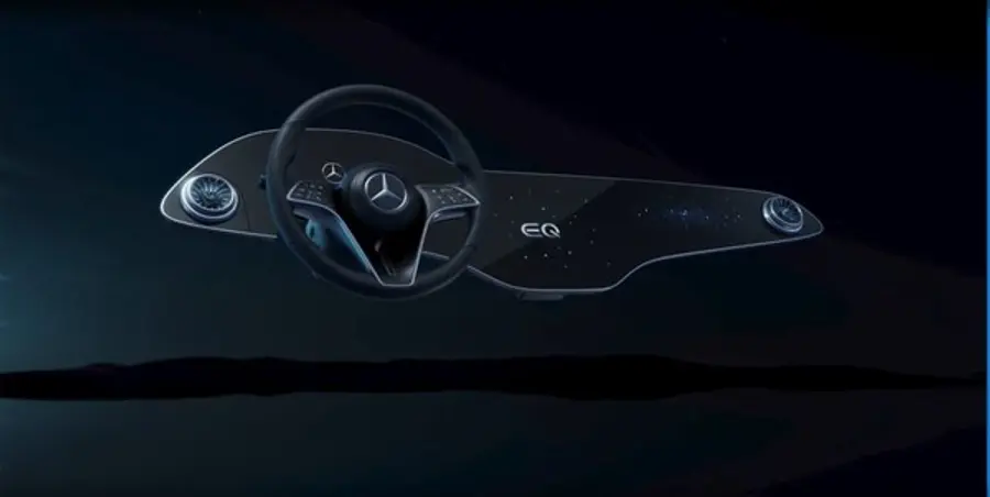 메르세데스 벤츠 MBUX 하어퍼스크린 