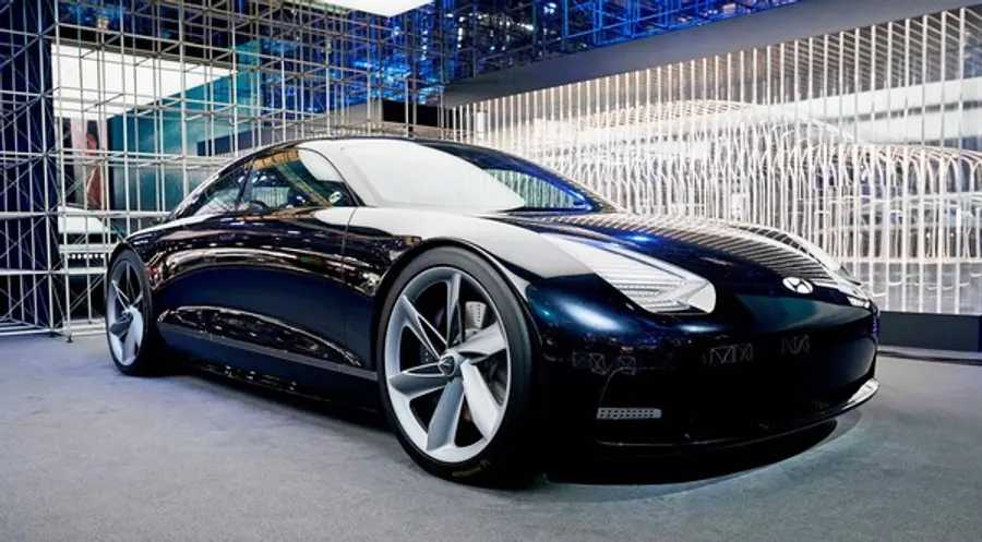 현대차가 출시할 두 번째 전용 전기차 아이오닉6의 콘셉트카 '프로페시(Prophecy)