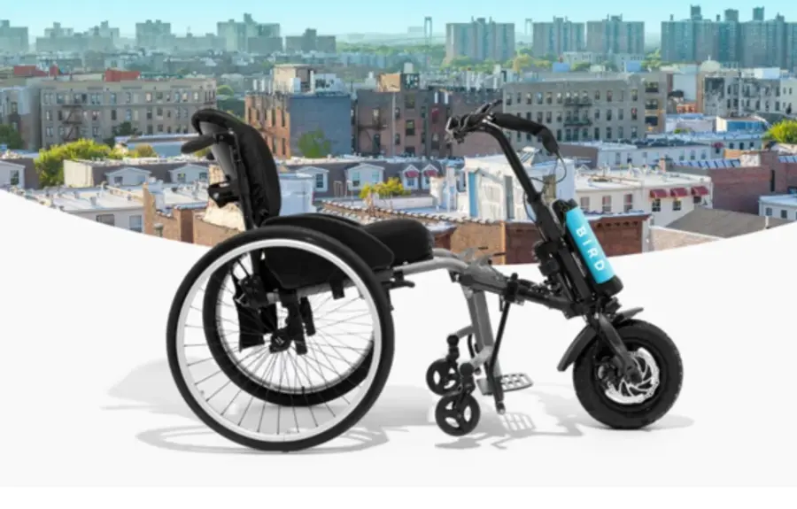 버드의 장애인 및 노약자용 전동 스쿠터. 사진=버드