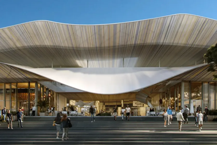 엘리니콘의 고급 쇼핑몰 조감도. 사진=엘리니콘 홈페이지