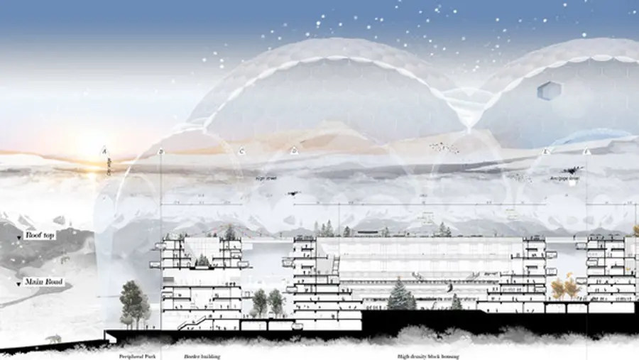 현대차그룹이 홍익대학과 연구한 극지도시 디자인 콘셉트 