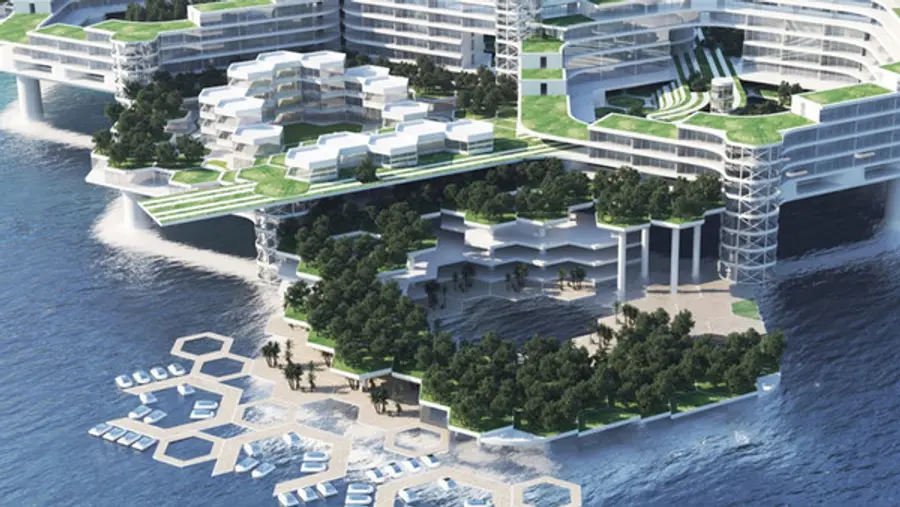 현대차그룹이 홍익대학교와 연구한 바다도시 디자인 콘셉트 