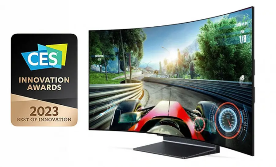  * ‘CES 2023 최고 혁신상’을 수상한 벤더블 게이밍 올레드 TV ‘LG 올레드 플렉스