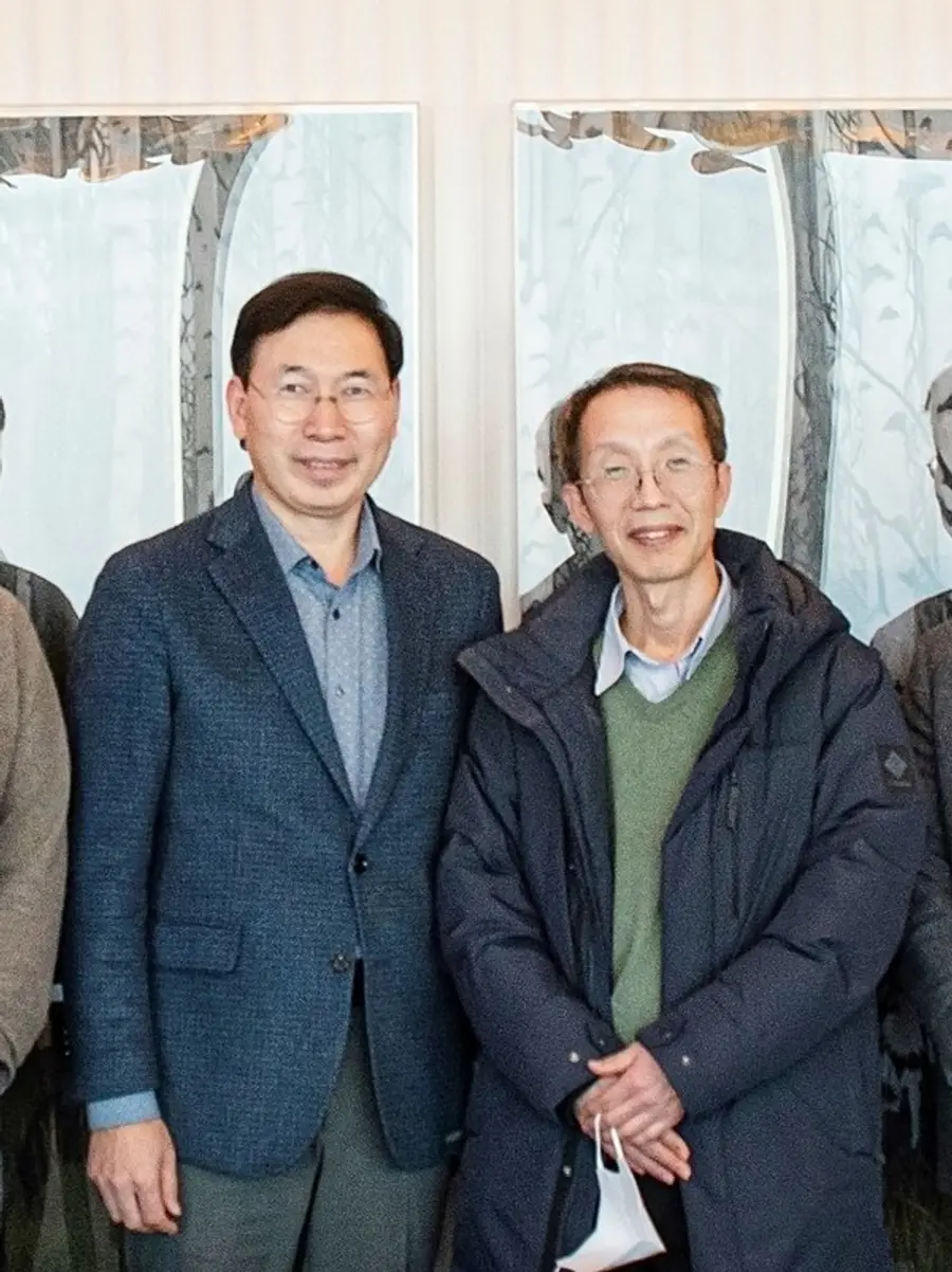  * 사진 왼쪽이 오영식 중앙제어 대표, 오른쪽은 한국환경공단 고인표 처장