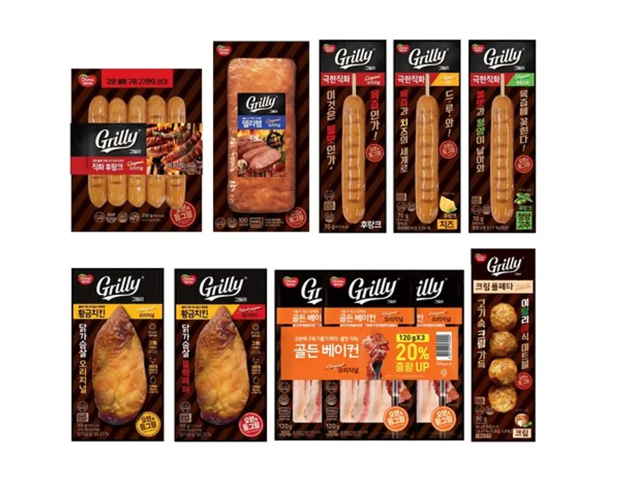  * 그릴리 주요 제품군