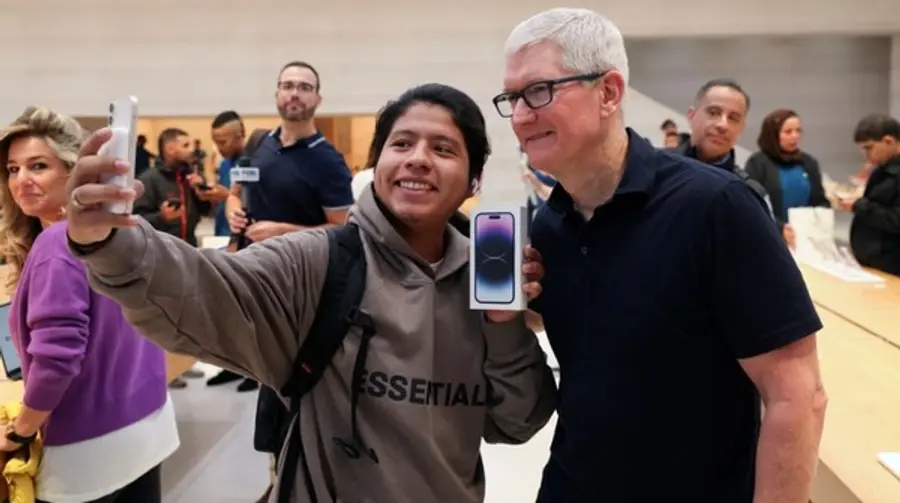 팀쿡 애플 최고경영자.