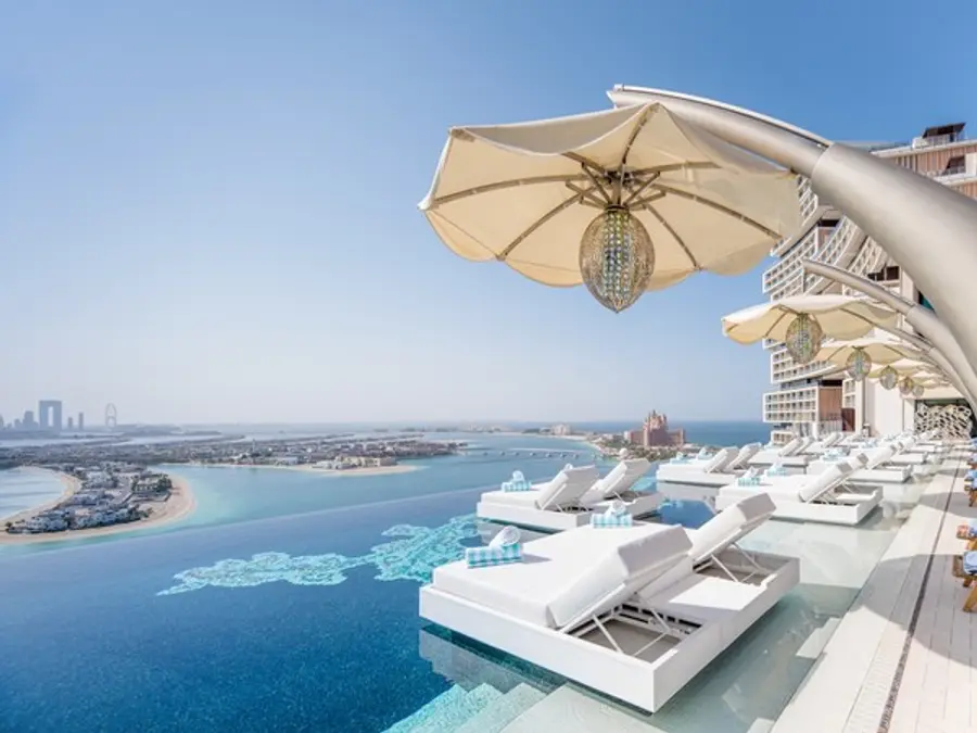 아틀란티스 더 로얄 호텔 옥상 인피니티 풀