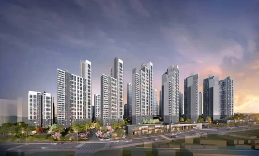 안양 호계동 센텀퍼스트 투시도