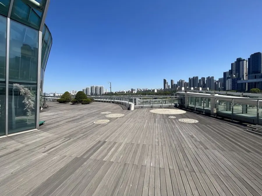 세빛섬 야외공간에서 바라본 전경(사진. 서울시)