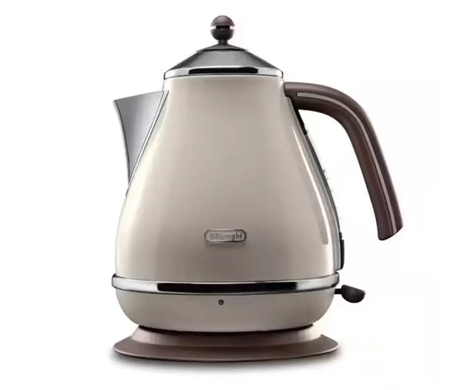  * 드롱기 아이코나 빈티지 전기주전자 화이트 크림