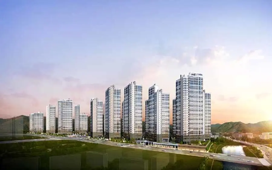 신경주 반도유보라 아이비파크 투시도(사진. 반도건설)