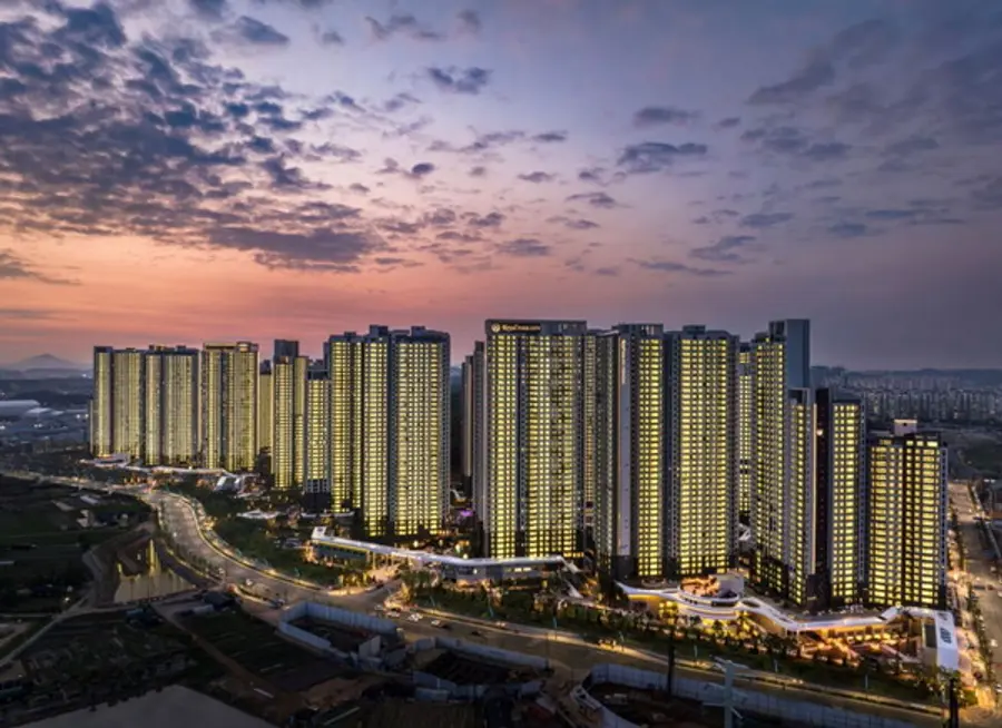 검암역 로열파크씨티 전경(사진. DK아시아)