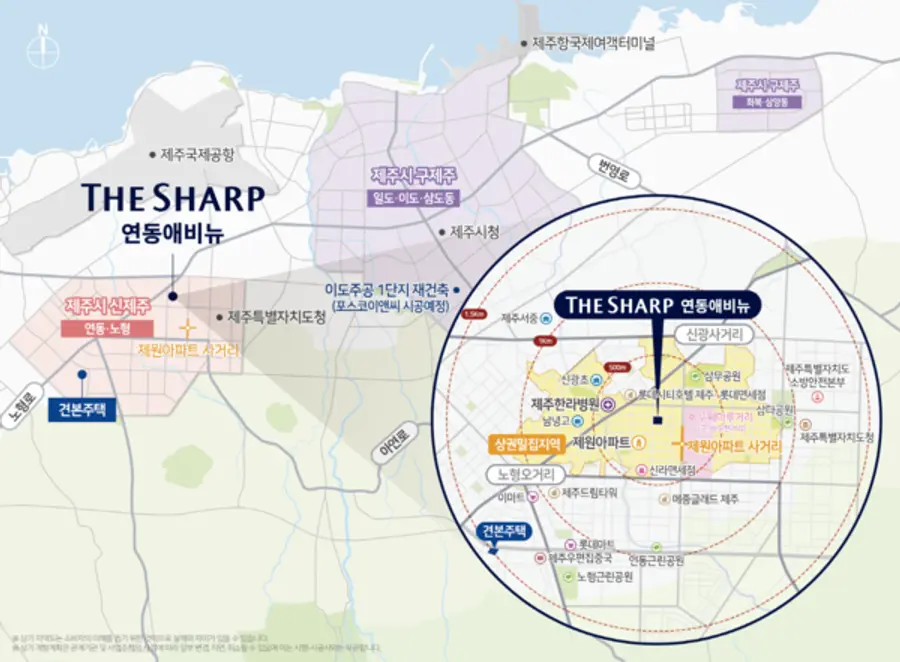 더샵 연동애비뉴 위치도(사진. 포스코이앤씨)