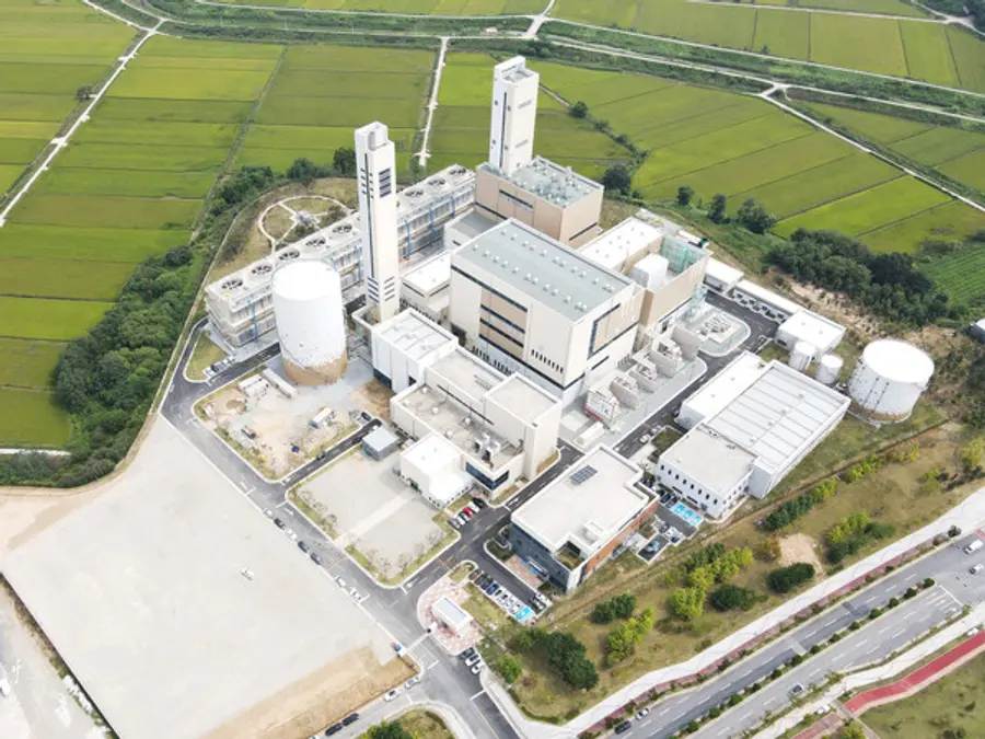 내포신도시 집단에너지시설 전경 (사진제공. 롯데건설)