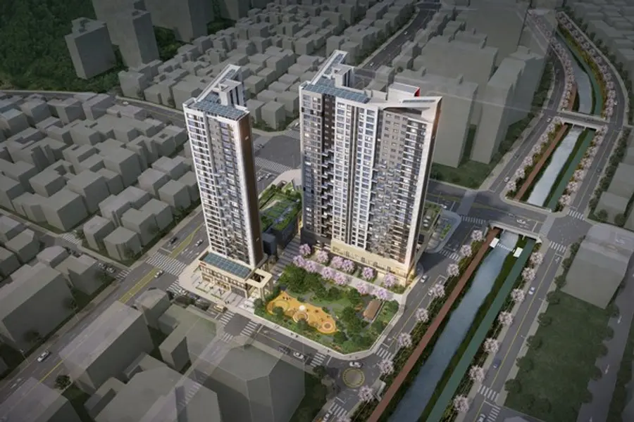 보문 센트럴 아이파크 조감도 (사진제공. HDC현대산업개발)