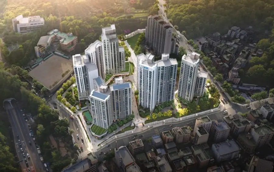 안양자이 더 포레스트 조감도 (사진제공. GS건설)