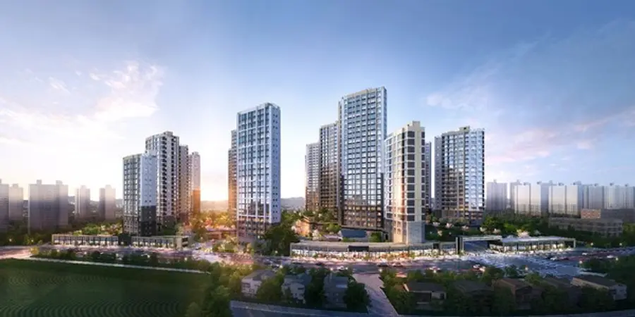 오산세교 파라곤 투시도 (사진. 라인건설)