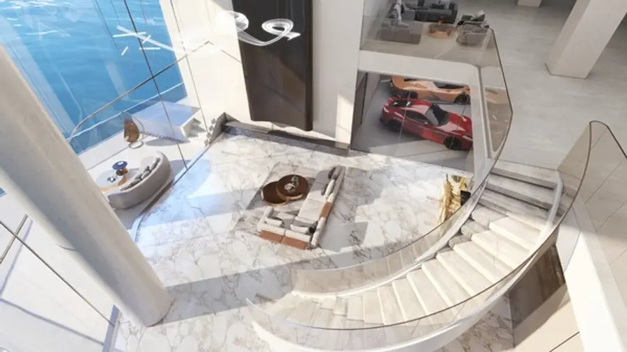 오르펜트 해운대 듀플렉스 펜트하우스 실내 이미지 (사진제공. 파이엇디벨롭먼트)