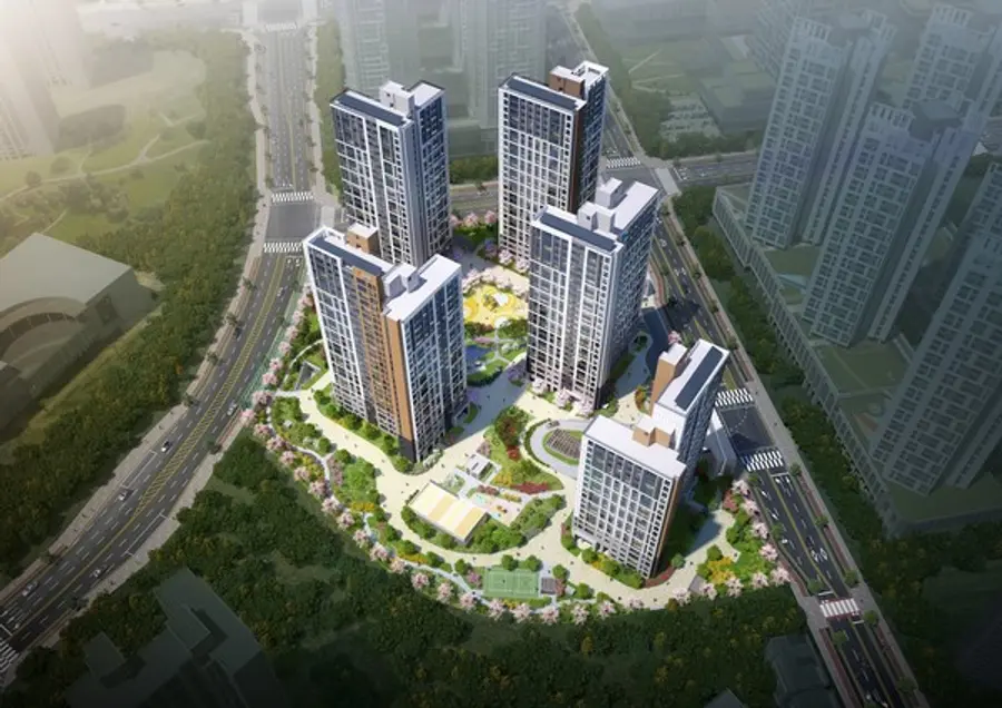 파주 운정신도시 우미린 더 센텀 조감도 (사진. 우미건설)