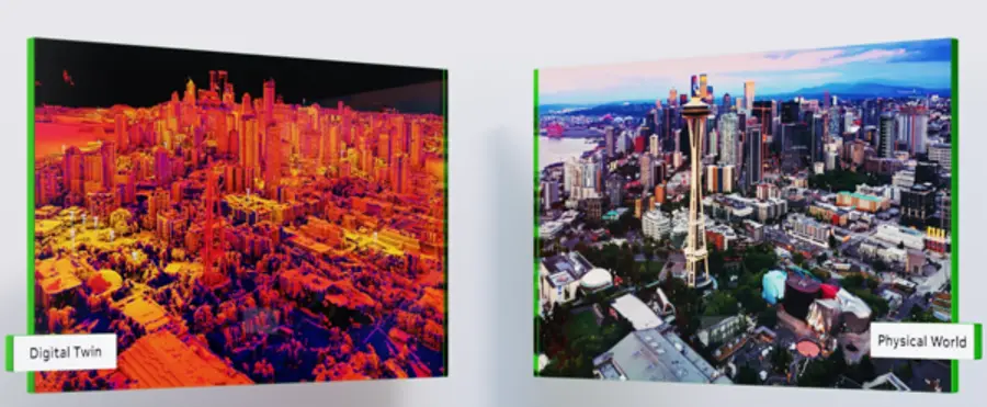 엔비디아 옴니버스 플랫폼으로 구현한 디지털 트윈 세계