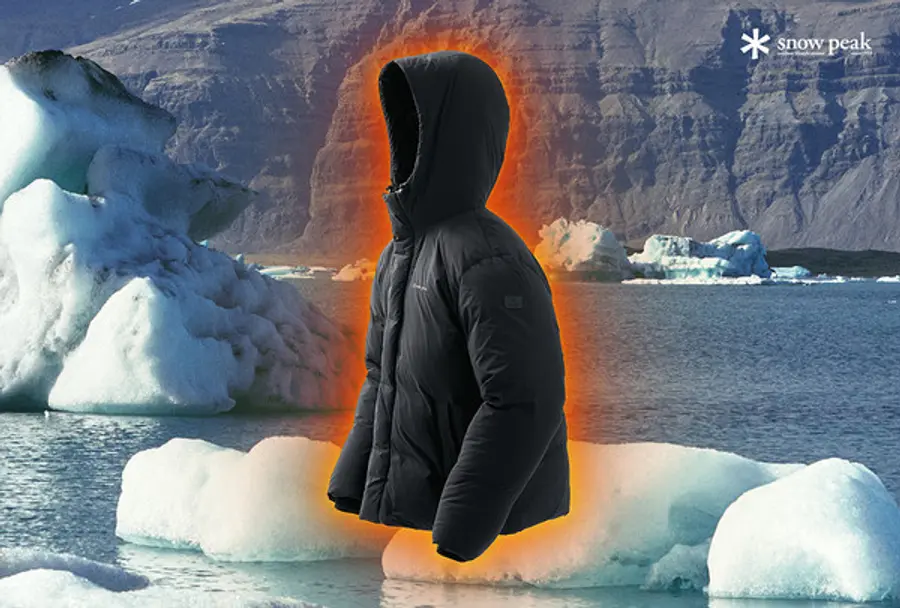 발열기능이 강화된 다운재킷 캠픽 컬렉션 (사진. 스노우피크)