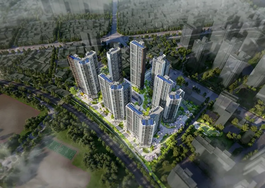 도마 포레나해모로 조감도 (사진. 한화 건설)