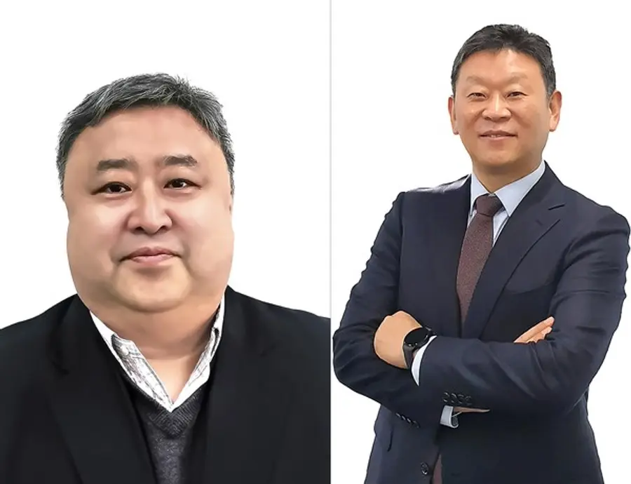 KT 이현석 부사장(왼쪽), 안창용 부사장