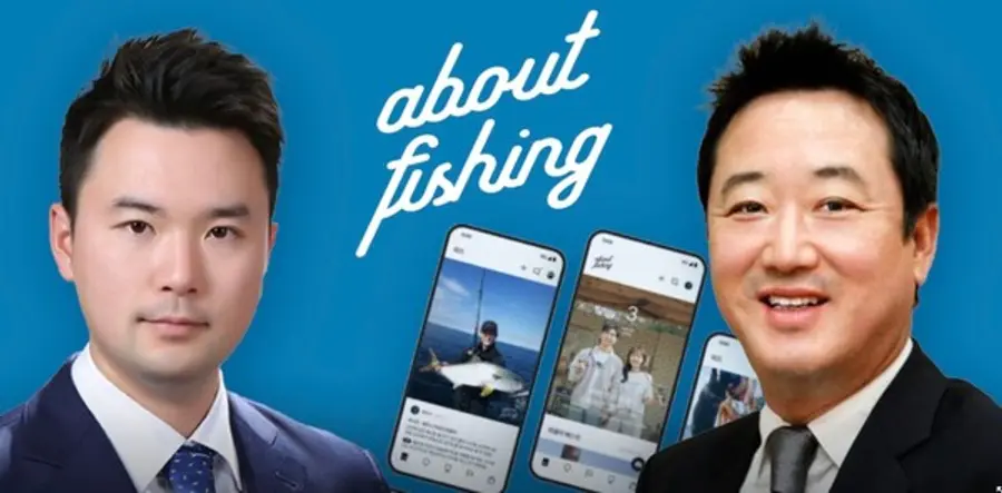 * 이규호 코오롱 부회장과 부친 이웅렬 명예회장(오른쪽)