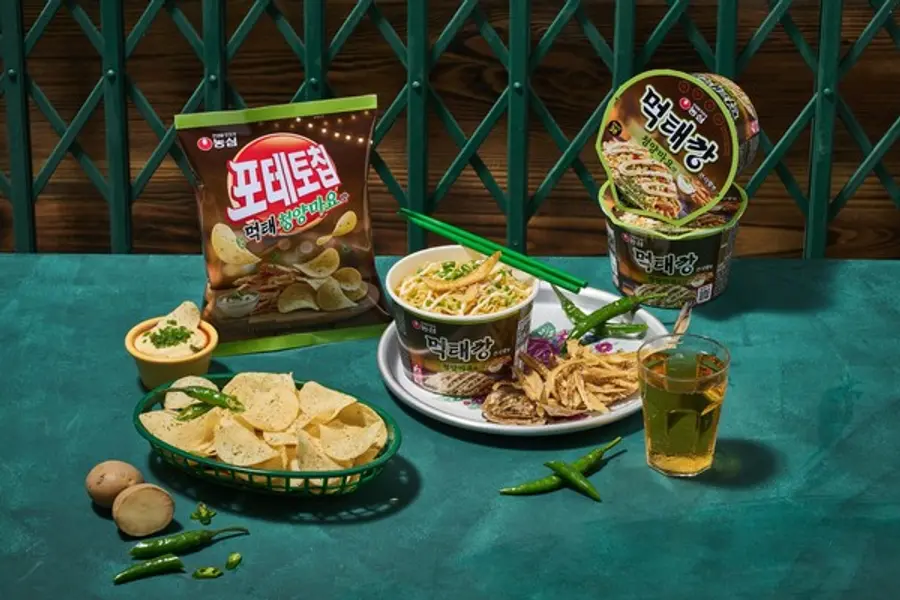 먹태깡큰사발면