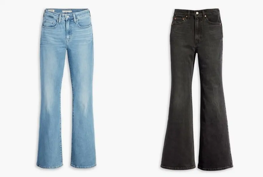 726 하이라이즈 플레어 진 / 립케이지 벨 진