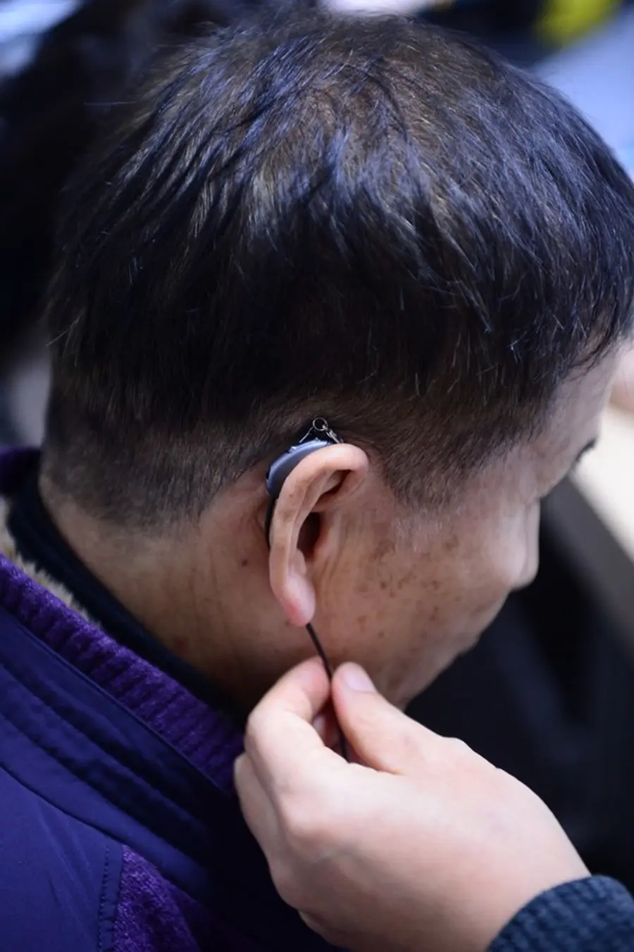 유니트론보청기 영대병원센터 방문 난청인